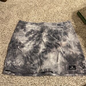 Urban Outfitters Black and Gray Mini Skirt